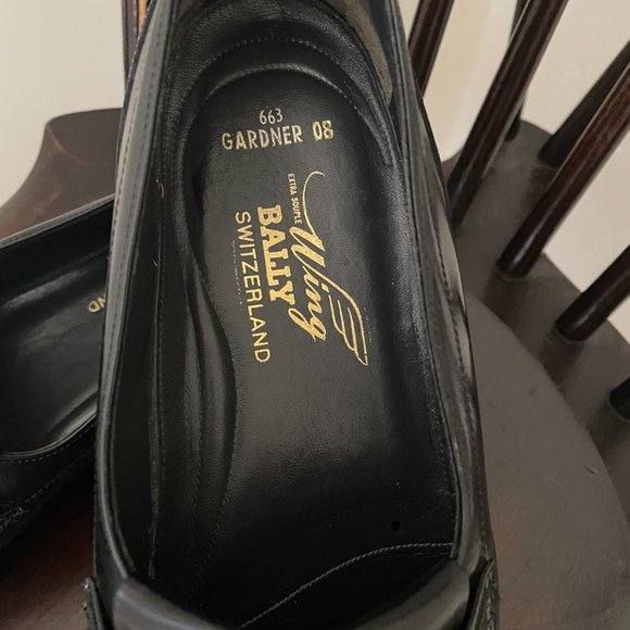 BALLY Wing Gardner Shoes Men’s Black Loafer Wingtip main image 4